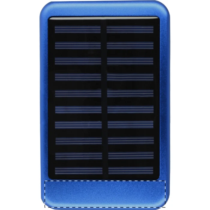 Schemat znakowania dla Grawerowanie laserowe (personalizacja) - NE3 na gadżecie: Powerbank solarny 4000 mAh, format kieszonkowy