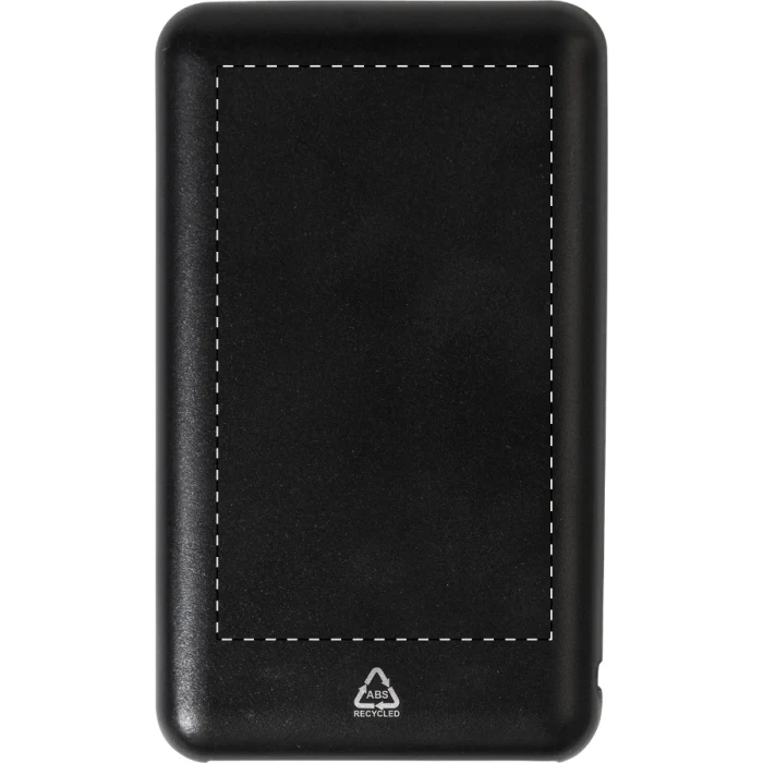 Schemat znakowania dla Tampondruk - P3 na gadżecie: Powerbank eko 4000 mAh z R-ABS, USB-C, LED
