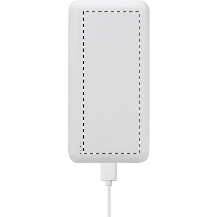 Schemat znakowania dla Tampondruk - P3 na gadżecie: Mocny powerbank RABS 20000 mAh biały ABS