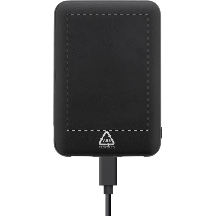 Schemat znakowania dla Nadruk UV - UVD na gadżecie: Tani powerbank 5000 mAh z recyklingowanego ABS LED