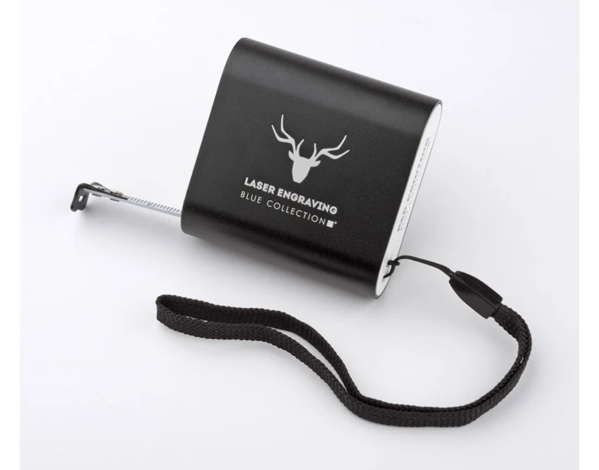 Miara FEM 3 m aluminiowa z logo czarna mat