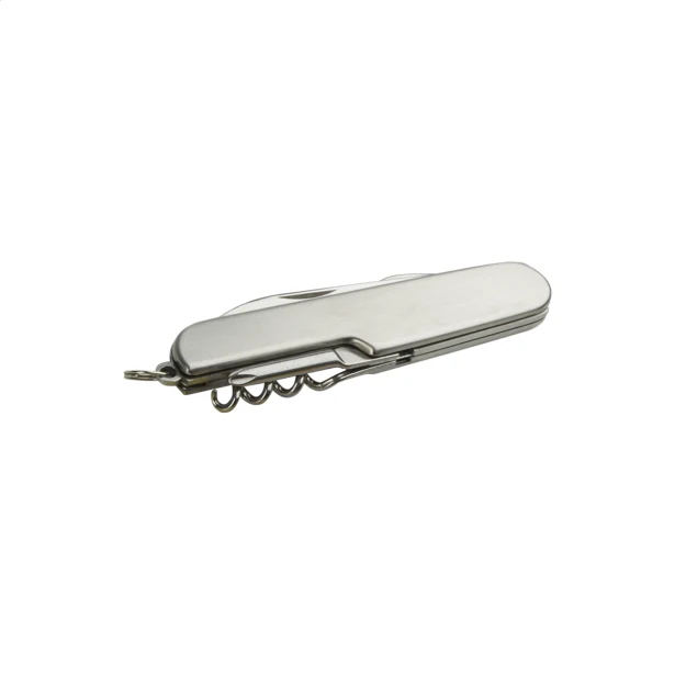 Scyzoryk z logo stal nierdzewna 72 mm grawer