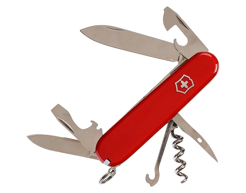 Victorinox Climber scyzoryk 8,9 cm z grawerem czerwony