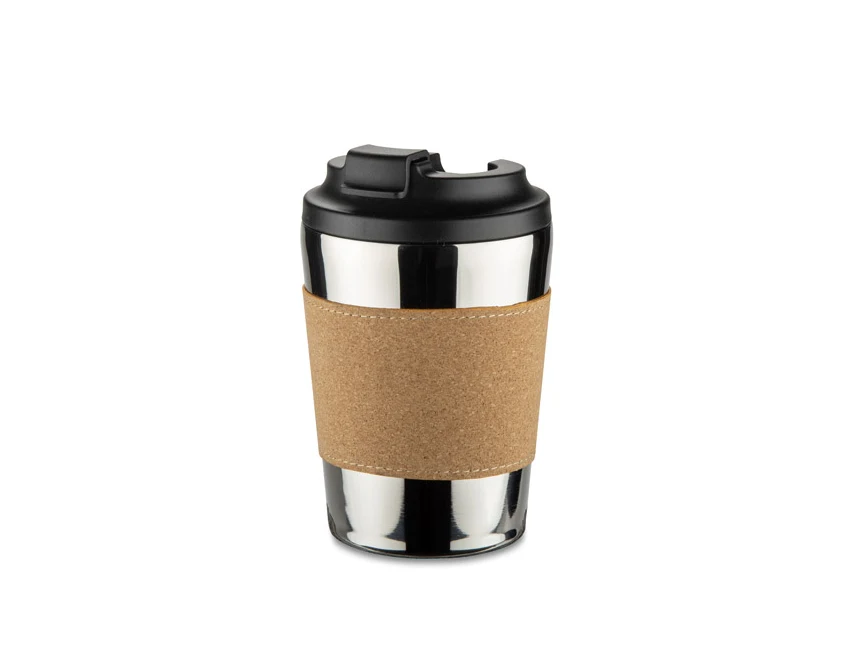 Kubek termiczny CAFFEZ nierdzewna 350ml z nadrukiem
