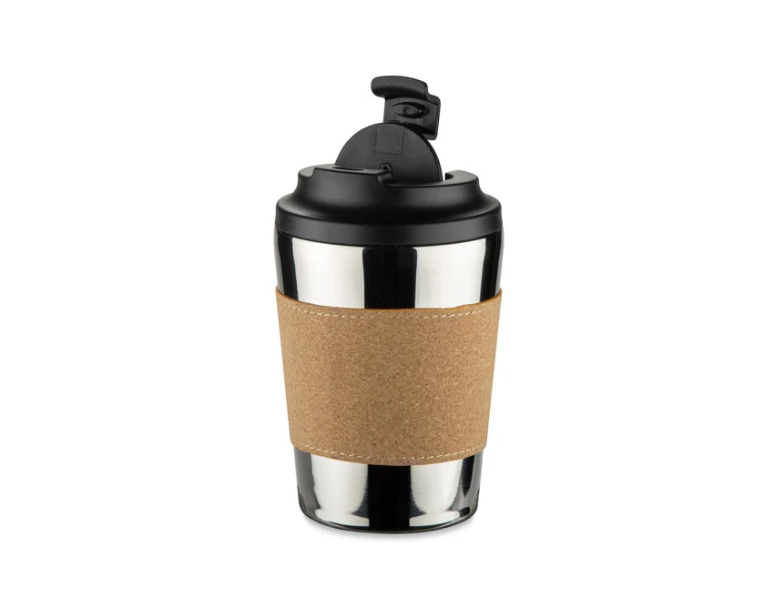 Kubek termiczny CAFFEZ nierdzewna 350ml z nadrukiem