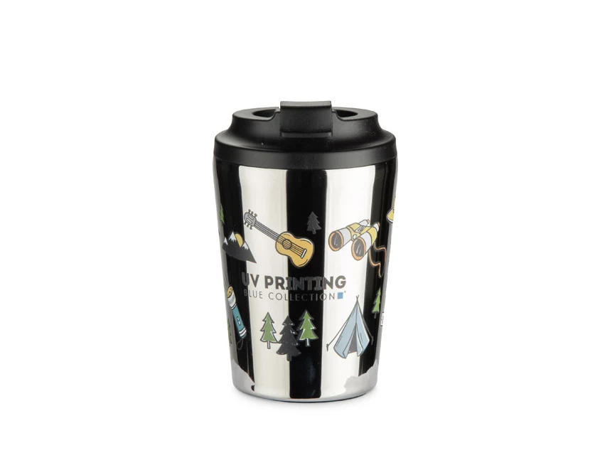 Kubek termiczny CAFFEZ nierdzewna 350ml z nadrukiem