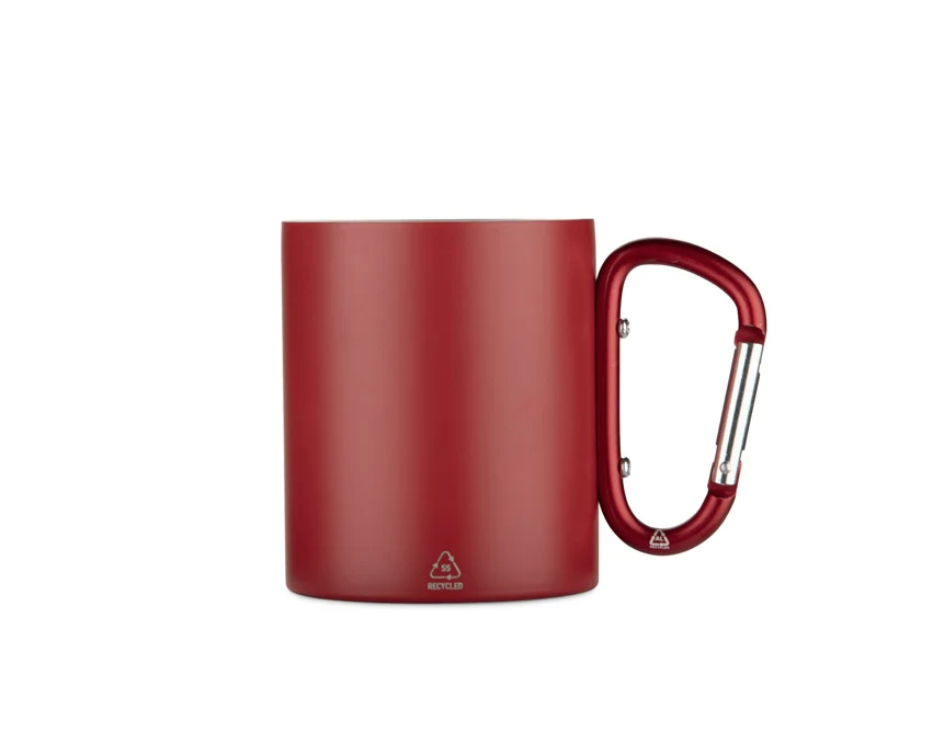 Kubek metalowy VIVO 250 ml z karabińczykiem