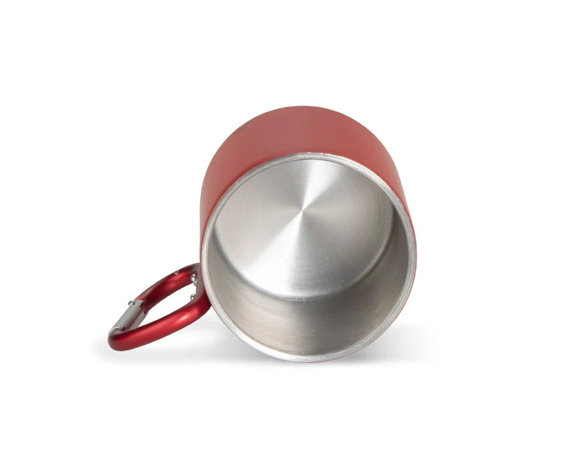Kubek metalowy VIVO 250 ml z karabińczykiem