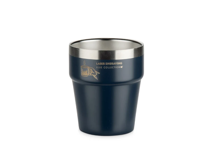 MAKEL kubek ekologiczny z nadrukiem 300 ml ze stali