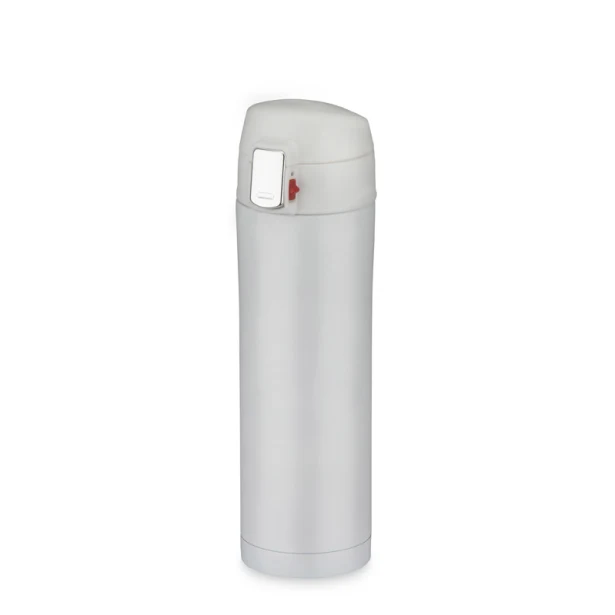 LOCK MAT kubek termiczny 440 ml biały z logo firmy