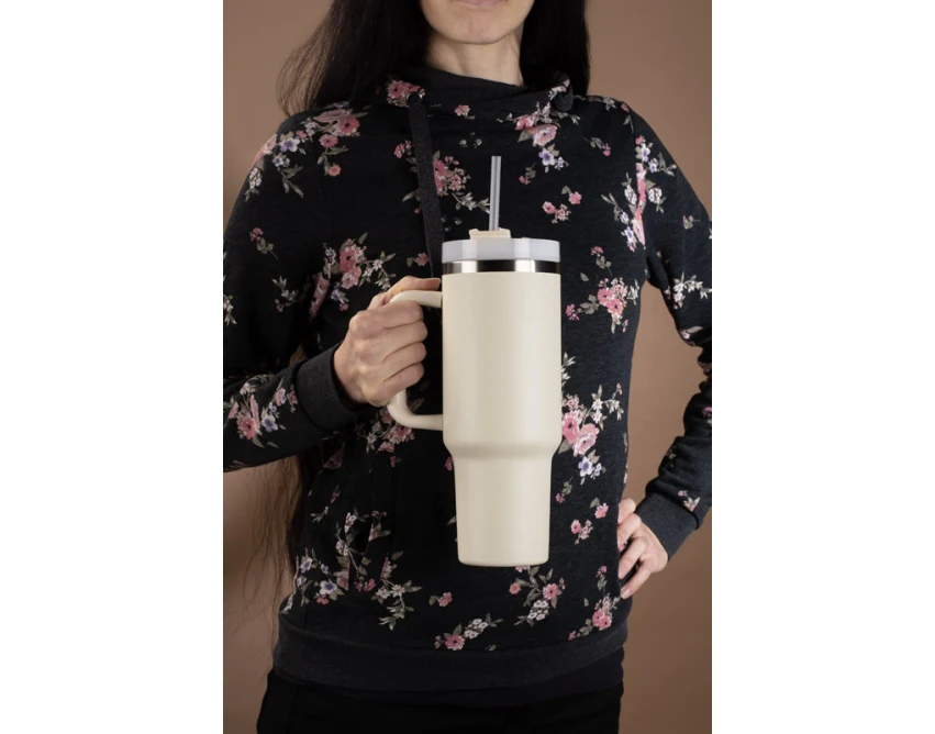 STANLI kubek termiczny 1000 ml metalowy z rączką