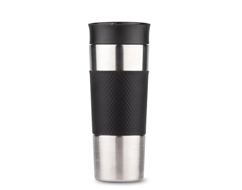 RONDE kubek termiczny z grawerem własnym 420 ml czarny