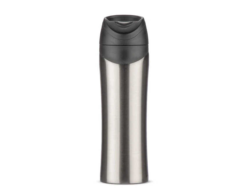 Kubek termiczny MIKE z ustnikiem 450 ml stal 18/8