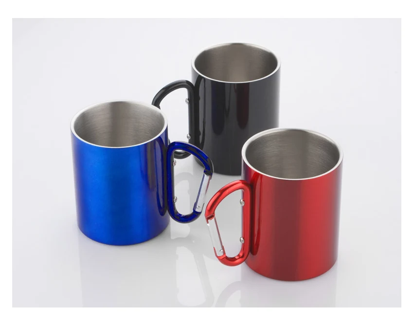Kubek termiczny z uchem CAMP 250 ml stal nierdzewna
