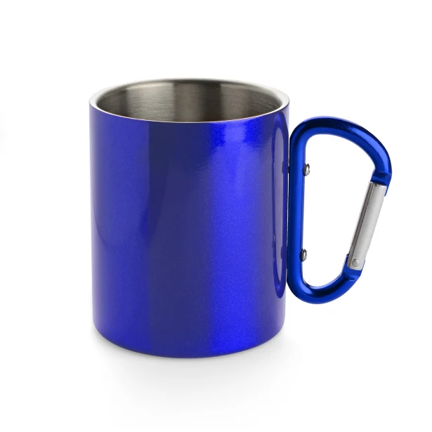 Kubek termiczny z uchem 250 ml, stal nierdzewna