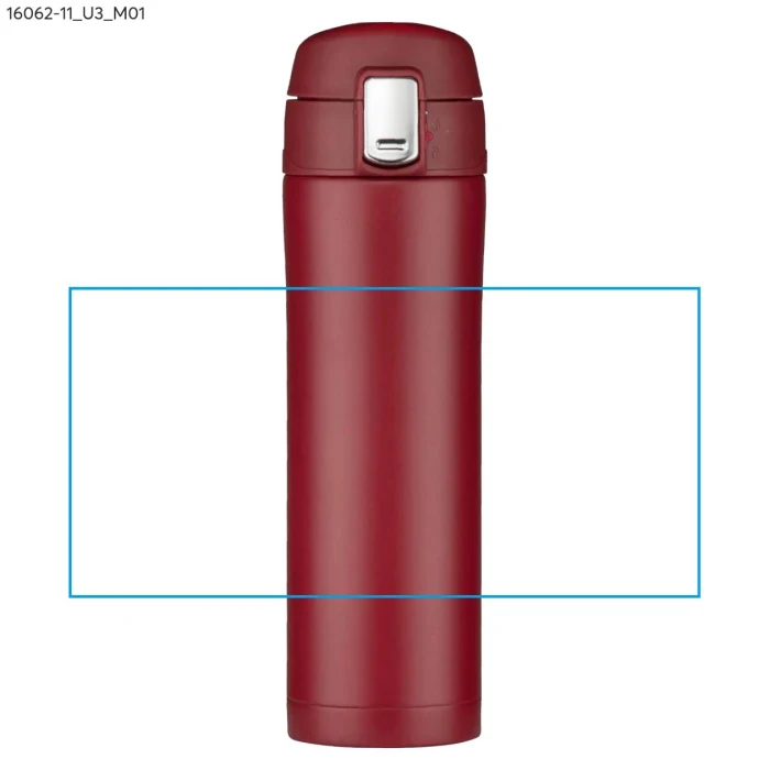 Schemat znakowania dla Nadruk UV - U3 na gadżecie: LOCK MAT kubek termiczny 440 ml, stal nierdz., grawer