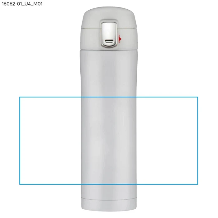 Schemat znakowania dla Nadruk UV - U4 na gadżecie: LOCK MAT kubek termiczny 440 ml biały z logo firmy