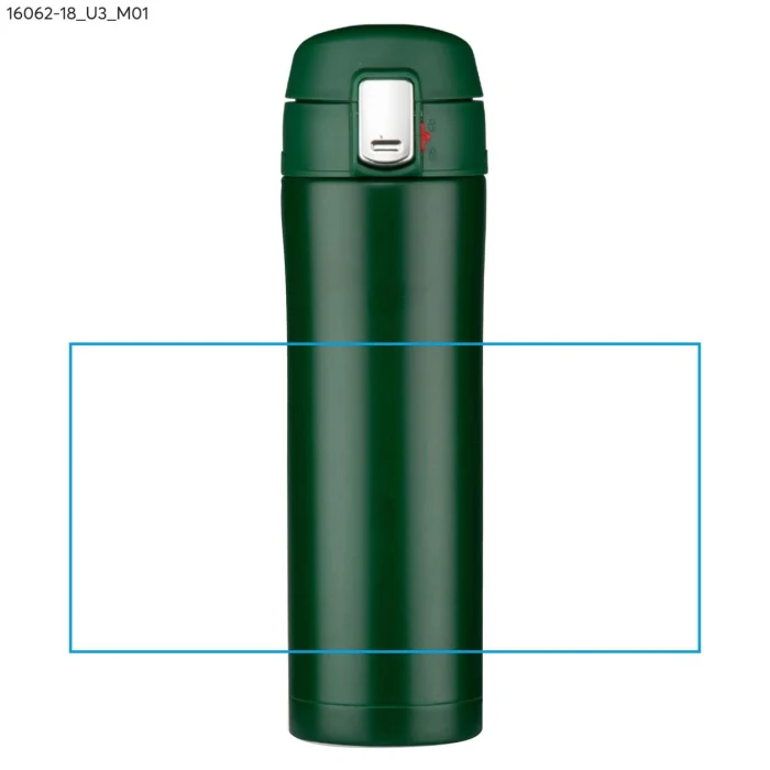 Schemat znakowania dla Nadruk UV - U3 na gadżecie: Kubek termiczny LOCK MAT 440 ml z logo, flip-top