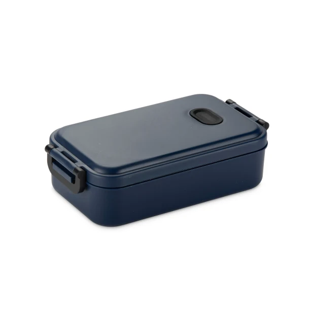Lunchbox TAPAS z logo 850 ml, granatowy matowy