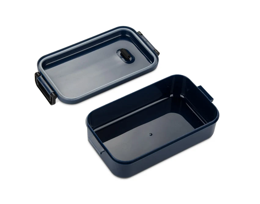 Lunchbox TAPAS z logo 850 ml, granatowy matowy