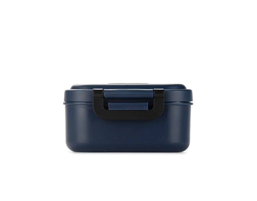 Lunchbox TAPAS z logo 850 ml, granatowy matowy
