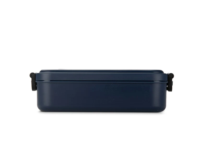 Lunchbox TAPAS z logo 850 ml, granatowy matowy