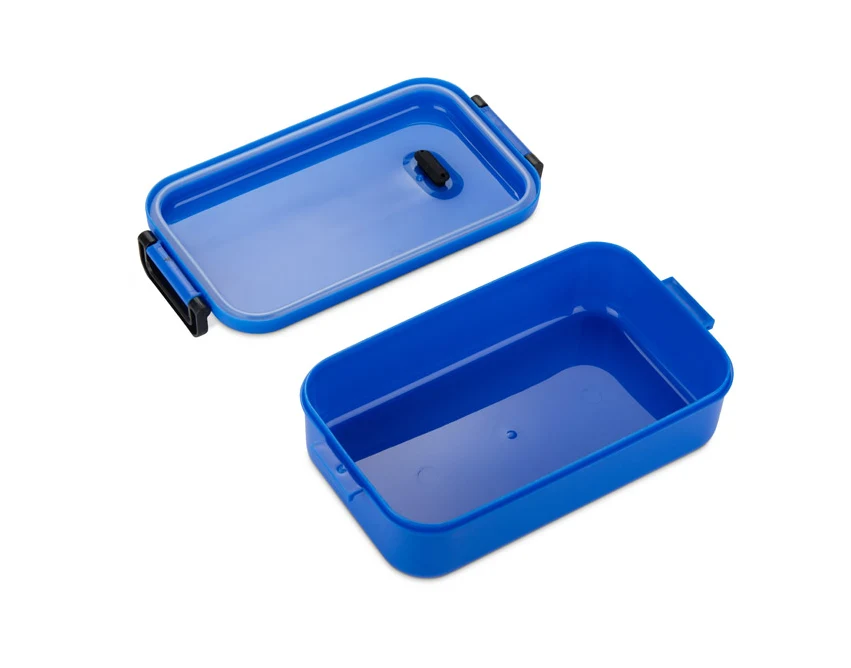 Lunchbox TAPAS z logo 850 ml – niebieski, szczelny