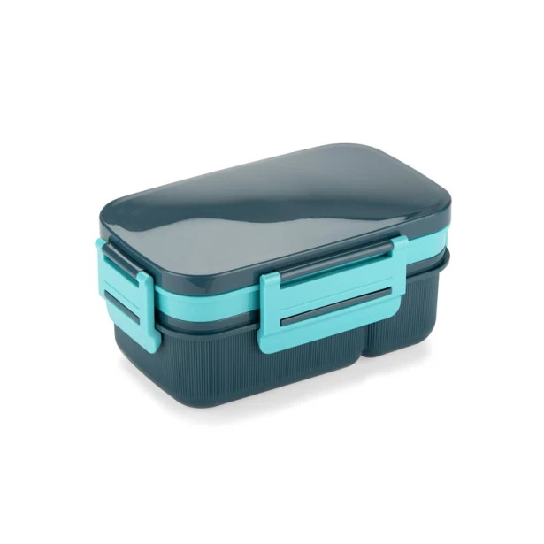 Lunchbox BILO z logo 1600 ml – turkusowy