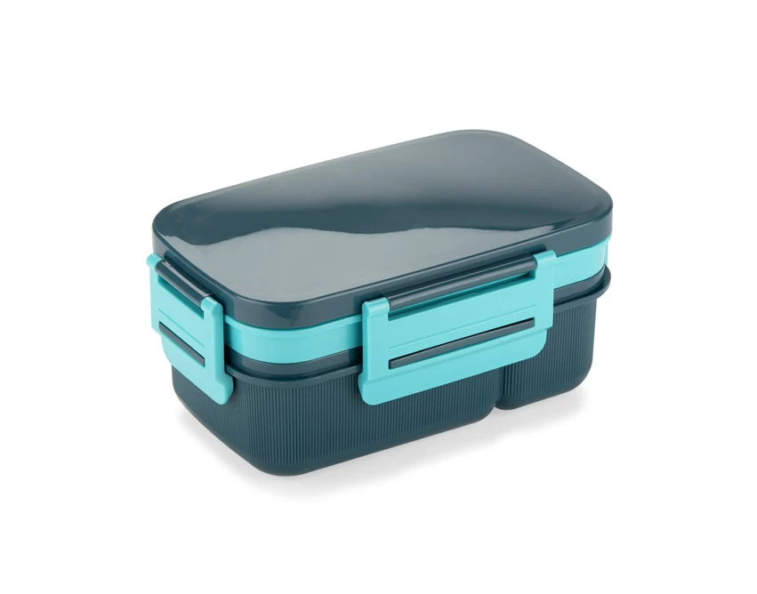 Lunchbox BILO z logo 1600 ml – turkusowy