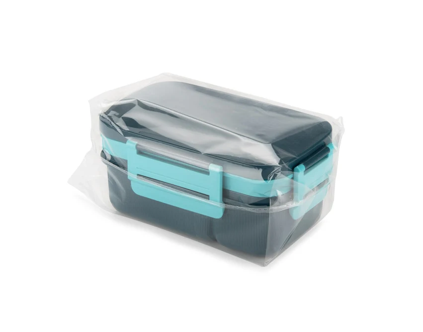Lunchbox BILO z logo 1600 ml – turkusowy
