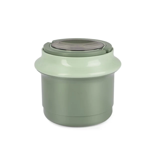 Lunchbox DOMMY z logo 1150 ml + 350 ml seledynowy