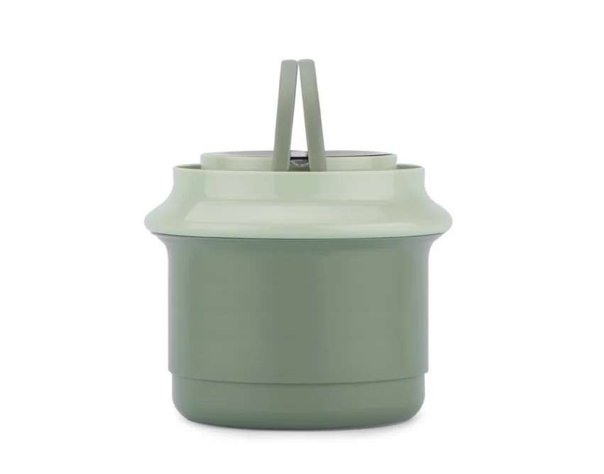 Lunchbox DOMMY z logo 1150 ml + 350 ml seledynowy