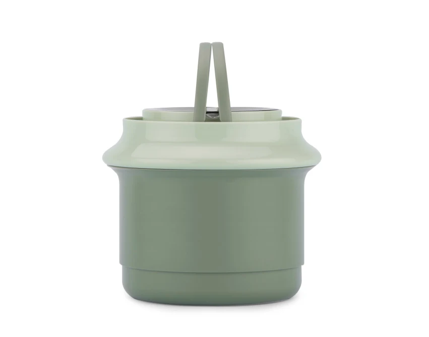 Lunchbox DOMMY z logo 1150 ml + 350 ml seledynowy