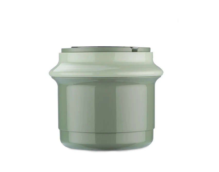 Lunchbox DOMMY z logo 1150 ml + 350 ml seledynowy