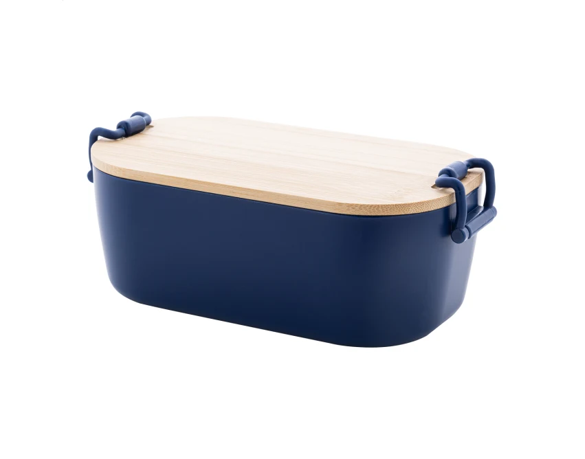 Fuboo lunchbox z nadrukiem 1000 ml ciemnoniebieski
