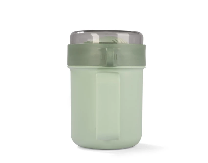 NODSY lunchbox z logo na zupę 500 ml seledynowy