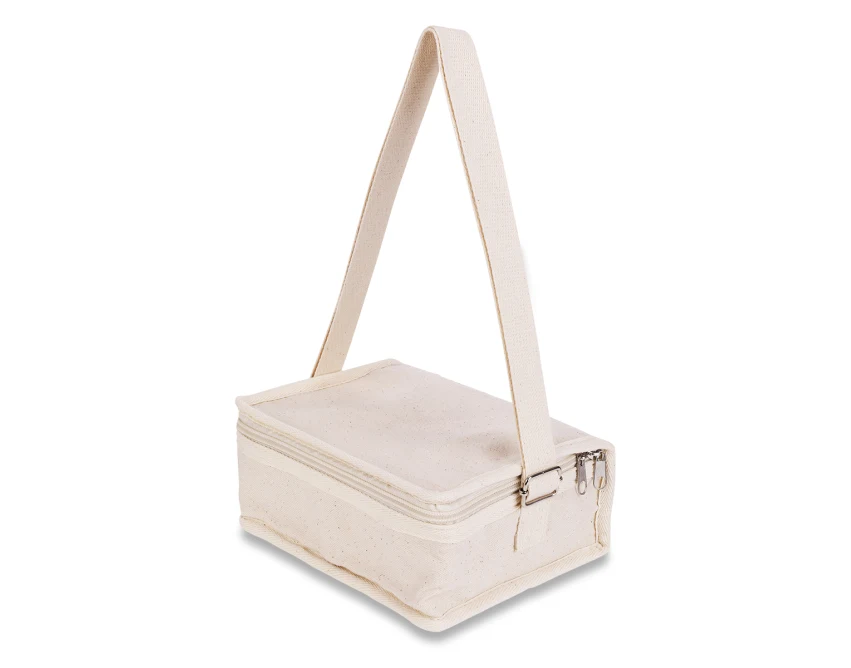 Take Away lunchbox z nadrukiem 1000 ml beżowy