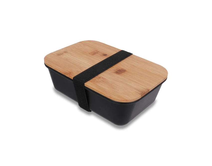 Take Away lunchbox z nadrukiem 1000 ml beżowy