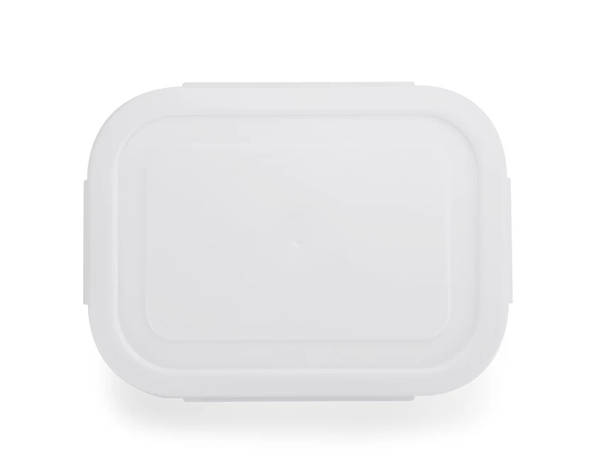 Lunchbox LASO z logo 500 ml z białą pokrywką