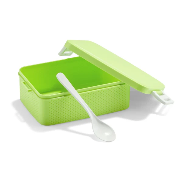 Lunchbox PANINI z logo 900 ml jasnozielony