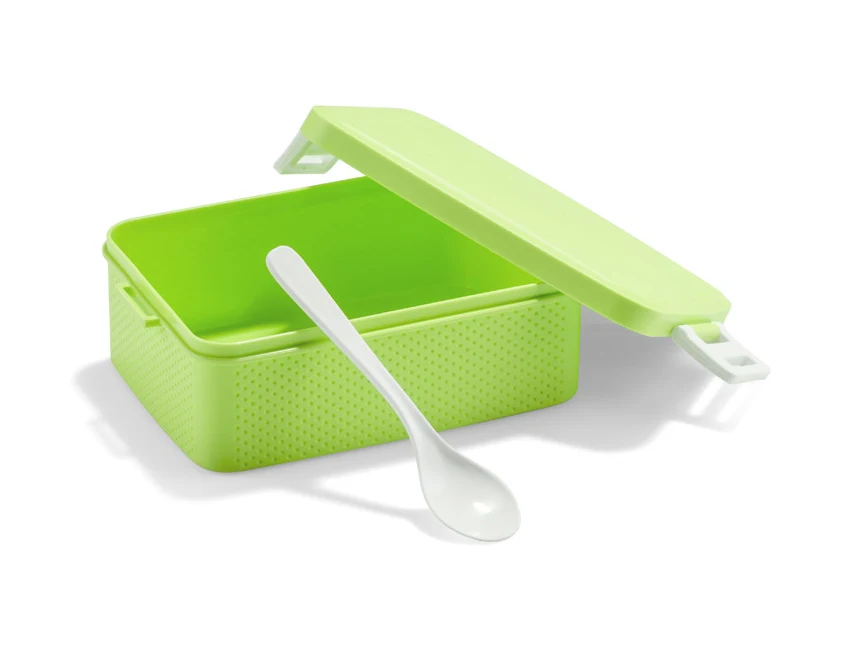 Lunchbox PANINI z logo 900 ml jasnozielony