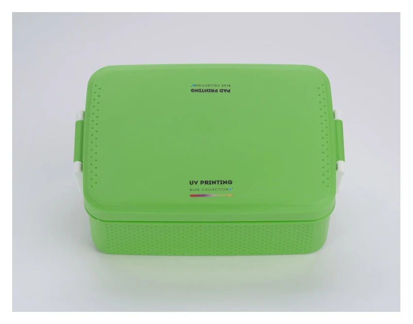 Lunchbox PANINI z logo 900 ml jasnozielony