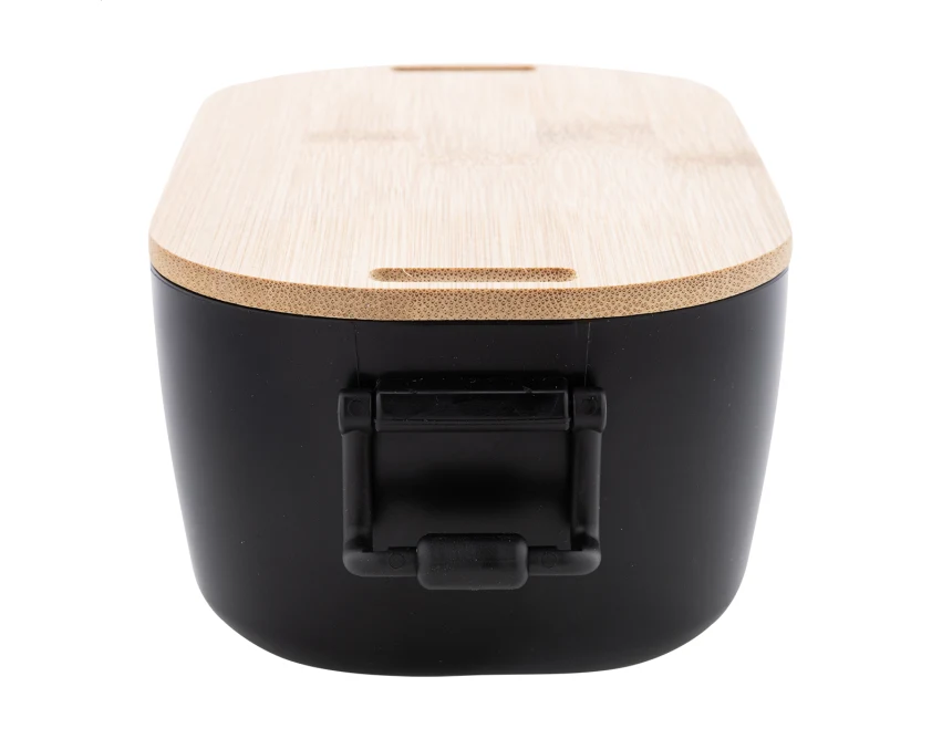 Fuboo lunchbox z logo 1000 ml z czarnym korpusem
