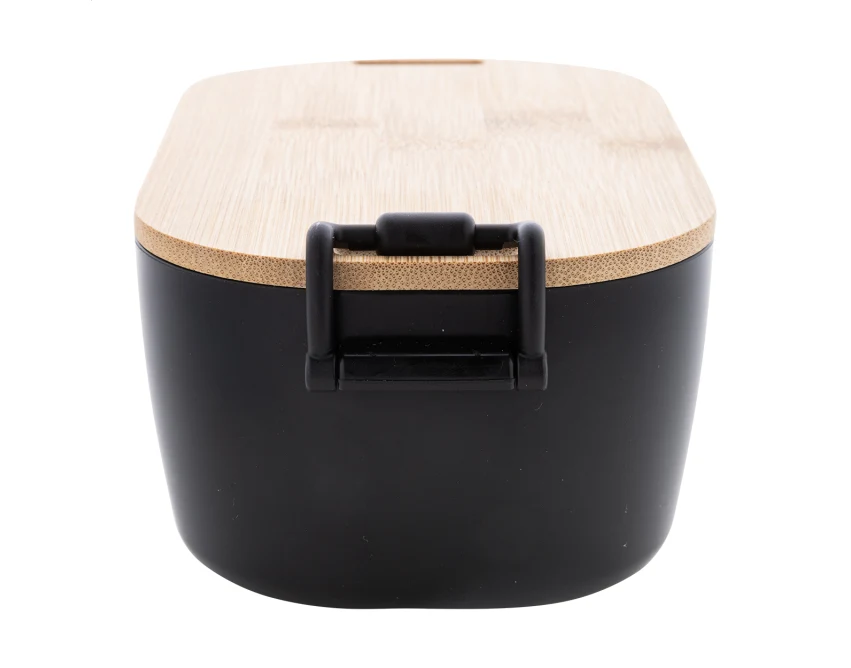 Fuboo lunchbox z logo 1000 ml z czarnym korpusem