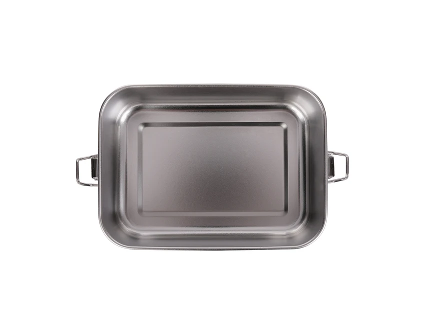 Lunchbox Somerton z nadrukiem 800 ml, srebrny