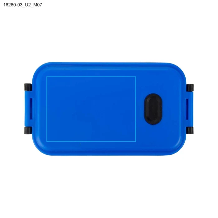 Schemat znakowania dla Nadruk UV - U2 na gadżecie: Lunchbox TAPAS z logo 850 ml – niebieski, szczelny