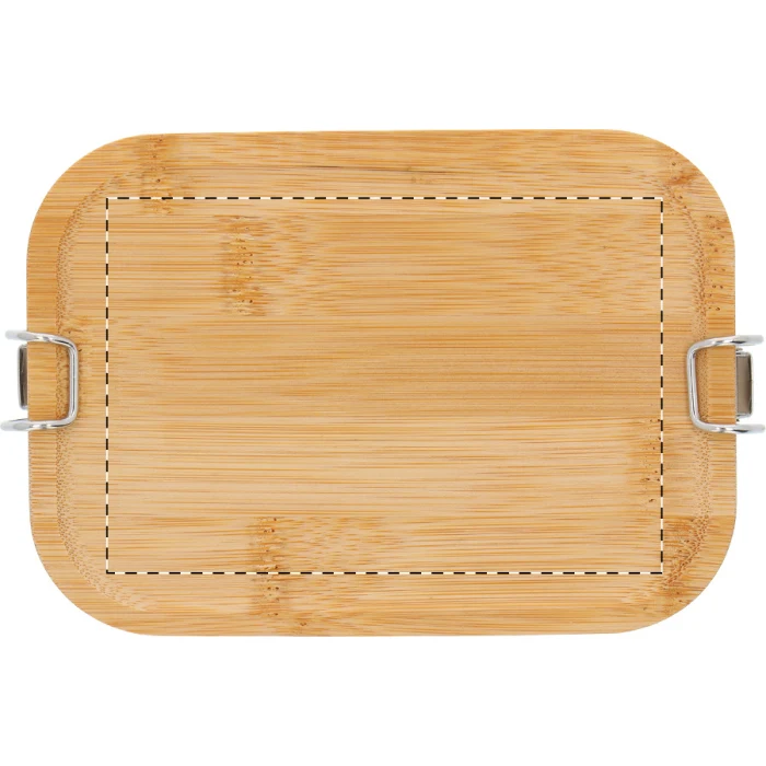 Schemat znakowania dla Grawerowanie laserowe (personalizacja) - NE2 na gadżecie: Kotetsu lunchbox z logo 940 ml ze stali, srebrny