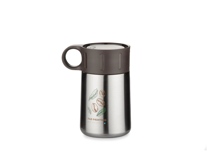 Kubek termiczny z ustnikiem MATIN 320ml stal nierdzewna