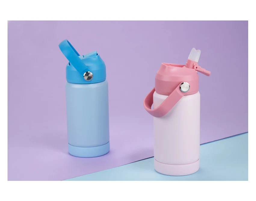 MEKO butelka termiczna Twojej marki 350 ml różowa