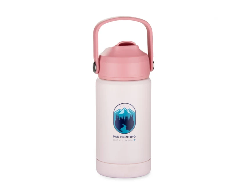 MEKO butelka termiczna Twojej marki 350 ml różowa